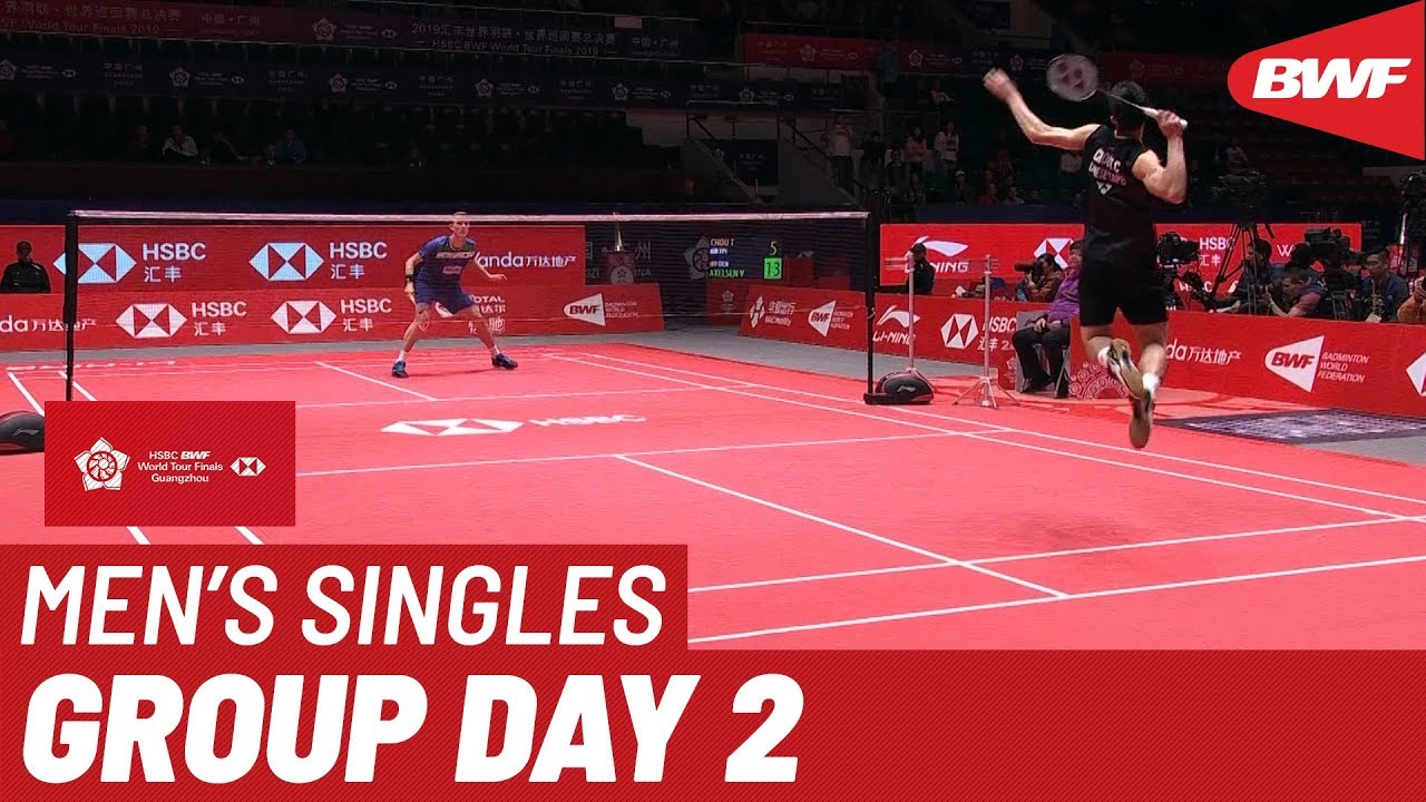 Group B | MS | CHOU Tien Chen (TPE) vs. Viktor AXELSEN (DEN) | BWF 2019