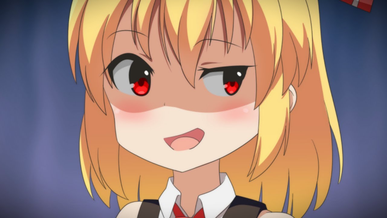 She's upset at anime girls being lewded but does this to the guys