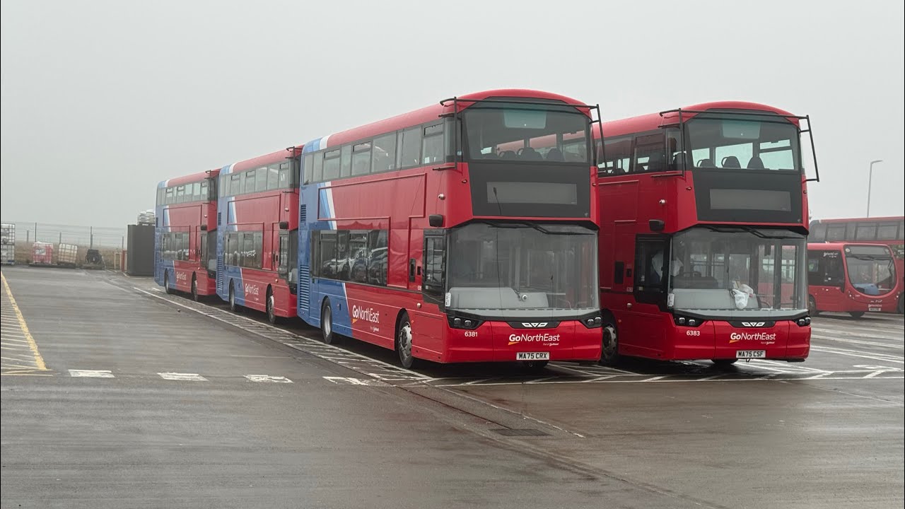 Go North East Consett Depot 19/1/26