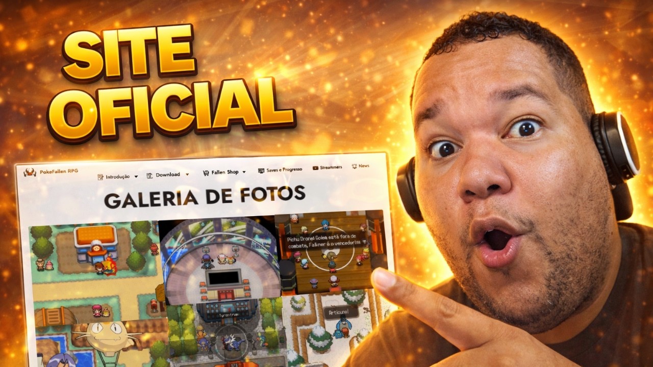 ✅SITE 100% ATUALIZADO | POKEFALLEN 2026