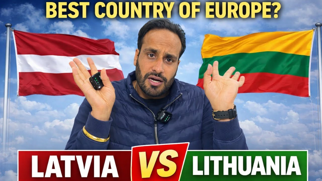 Latvia 🇱🇻 vs Lithuania 🇱🇹 | Which Is the BEST Country in Europe? 🤯