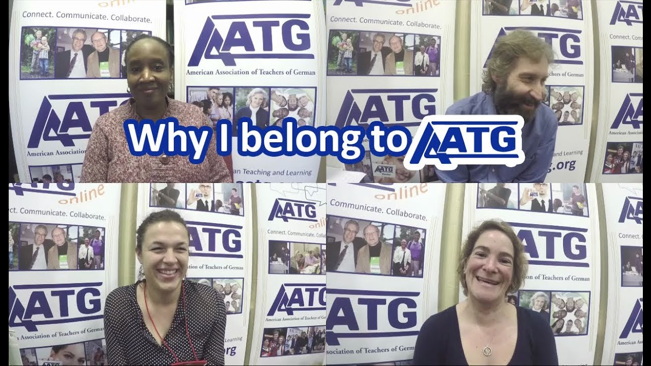 Why I belong to AATG
