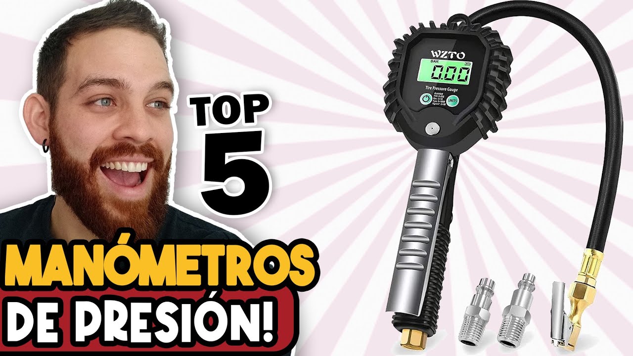 DESCUBRE el Mejor Manómetro de Presión de Neumáticos ▶Amazon 2021◀