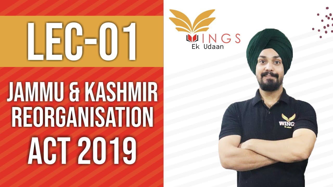 J&K Reorganization Act 2019||Lec-01||Part-1||JKSSB FAA/SI||KAS 2021||IAS 2021