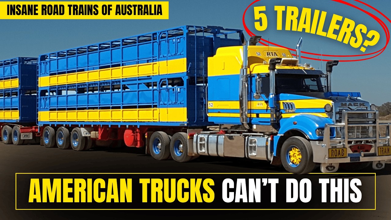 Why Road Trains Are Illegal Almost Everywhere&hellip; Except Australia