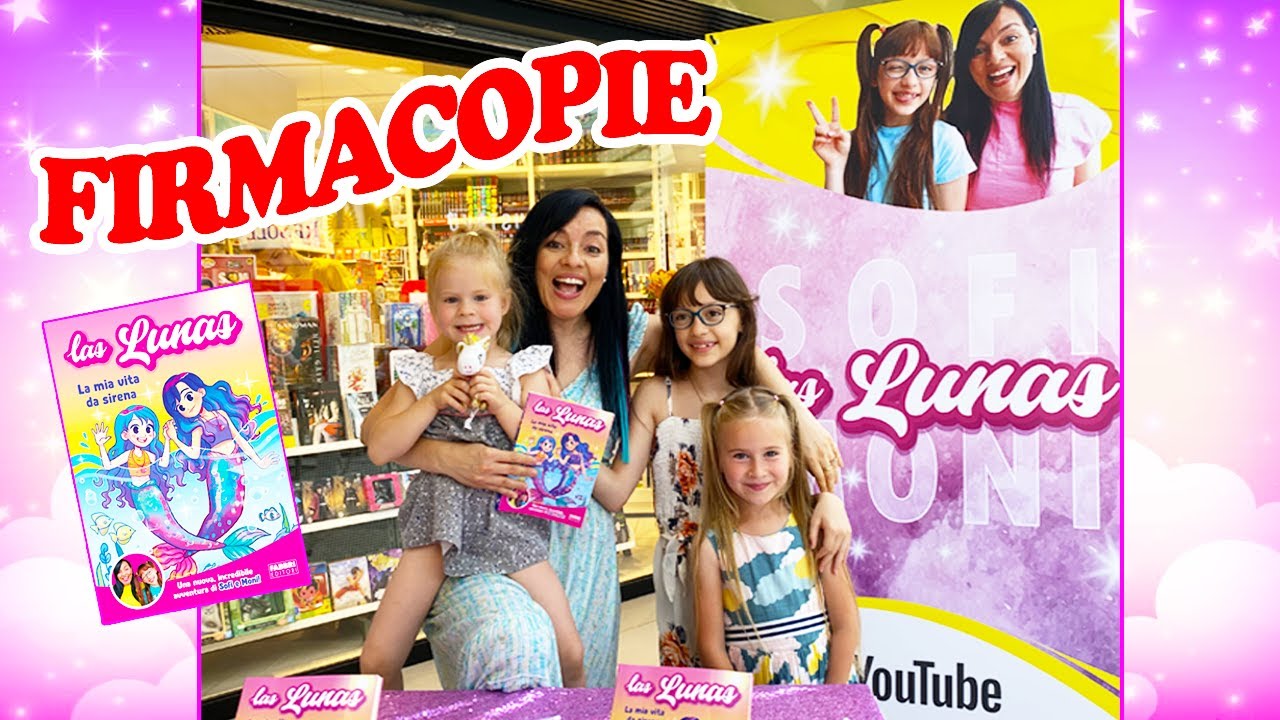 VLOG ERIKA E VANESSA INCONTRANO LAS LUNAS AL LORO FIRMACOPIE PER LA PRESENTAZIONE DEL NUOVO LIBRO!