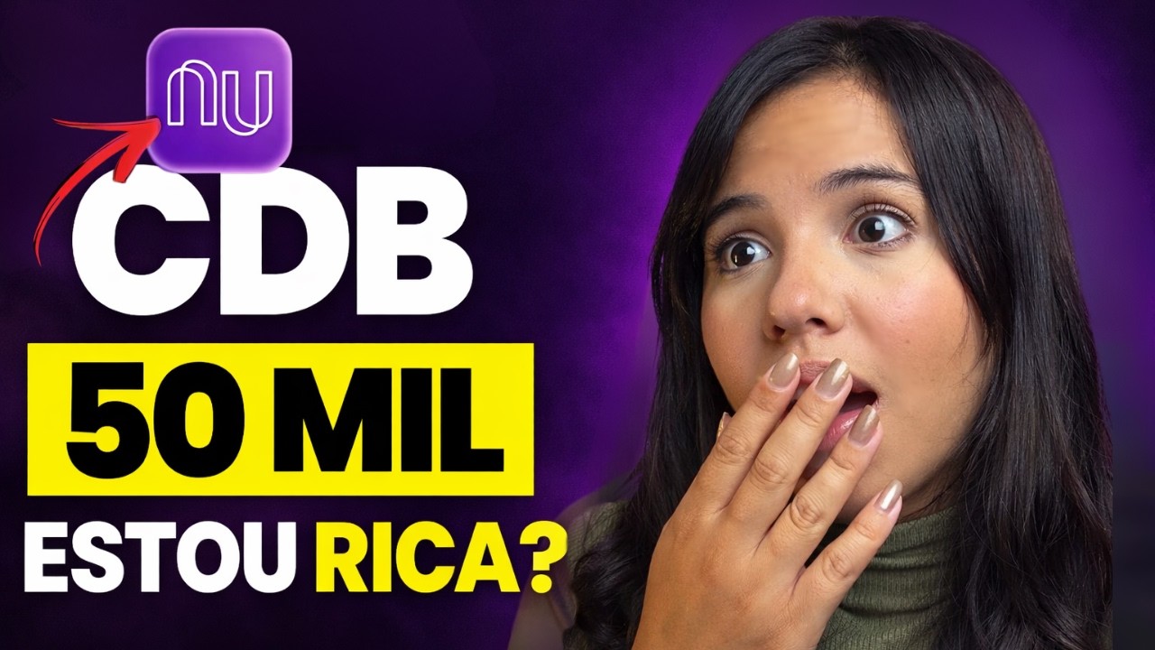 QUANTO RENDE R$50 MIL em um CDB por MÊS [Guia completo CDBs]