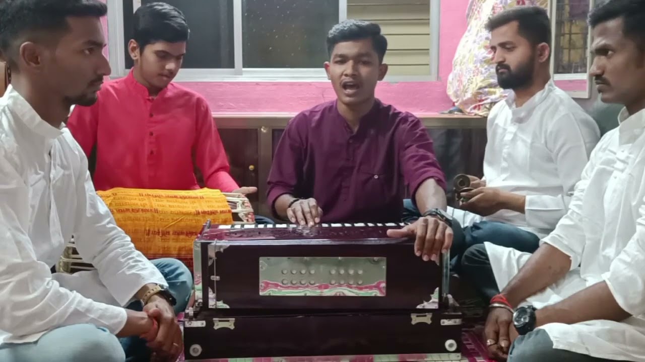 अभंग: यारे नाचु प्रेमा नंदे राम नामा ची या छंदे #बुवा कु.विनायक चव्हाण.#पखवाज वादक कु.साहिल आंबेरकर.