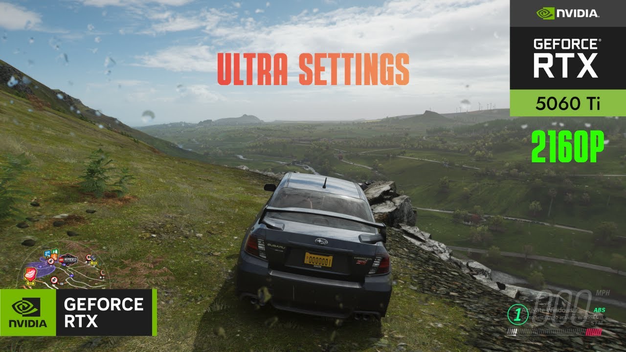 Forza Horizon 4 5060Ti 16GB | R5 3600 | 4k | ULTRA SETTINGS