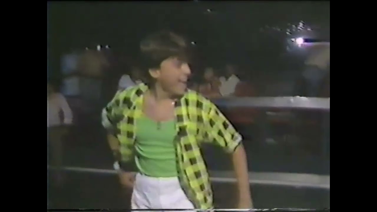 Los Chicos de Puerto Rico en un night club en Nicaragua 1985