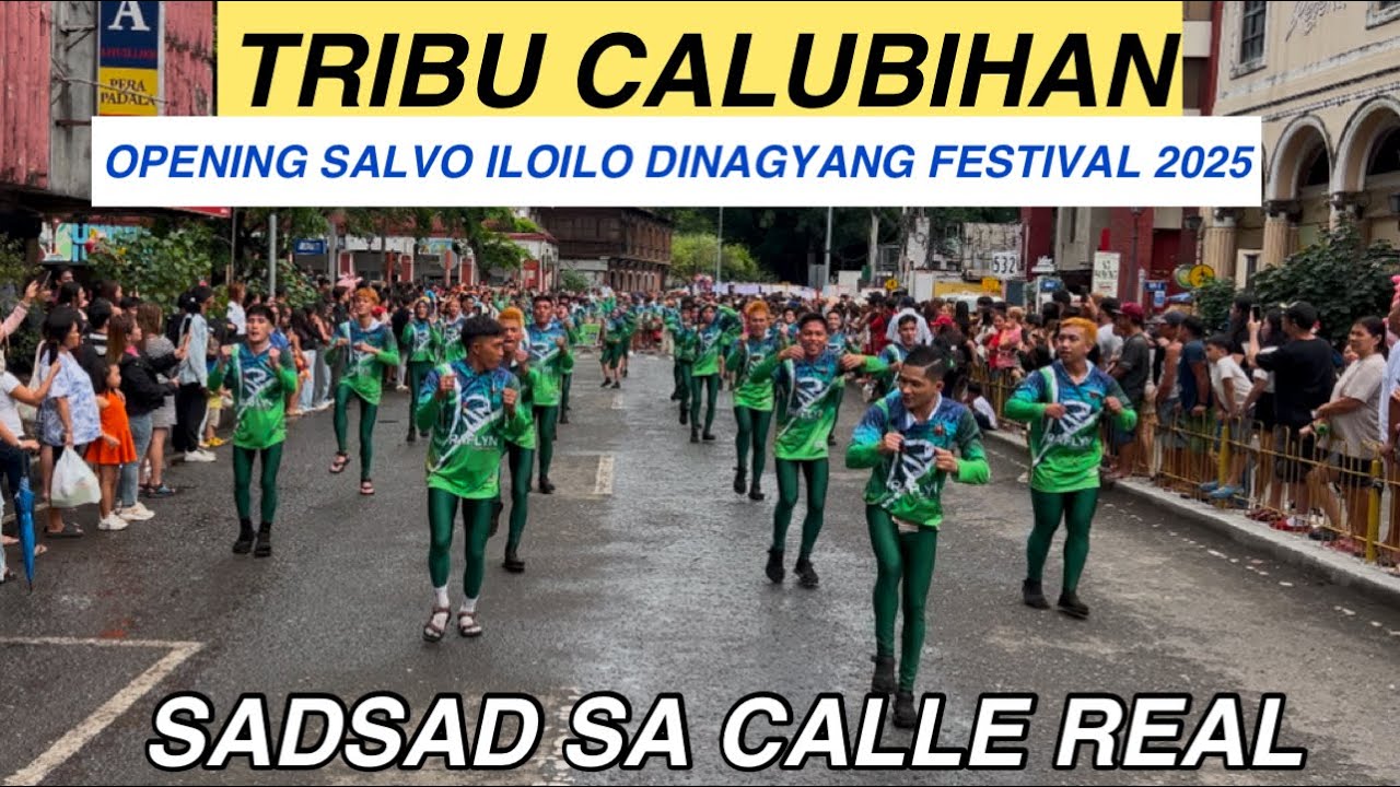 TRIBU. CALUBIHAN STREET DANCING OPENING SALVO DINAGYANG 2025 #dinagyang2025