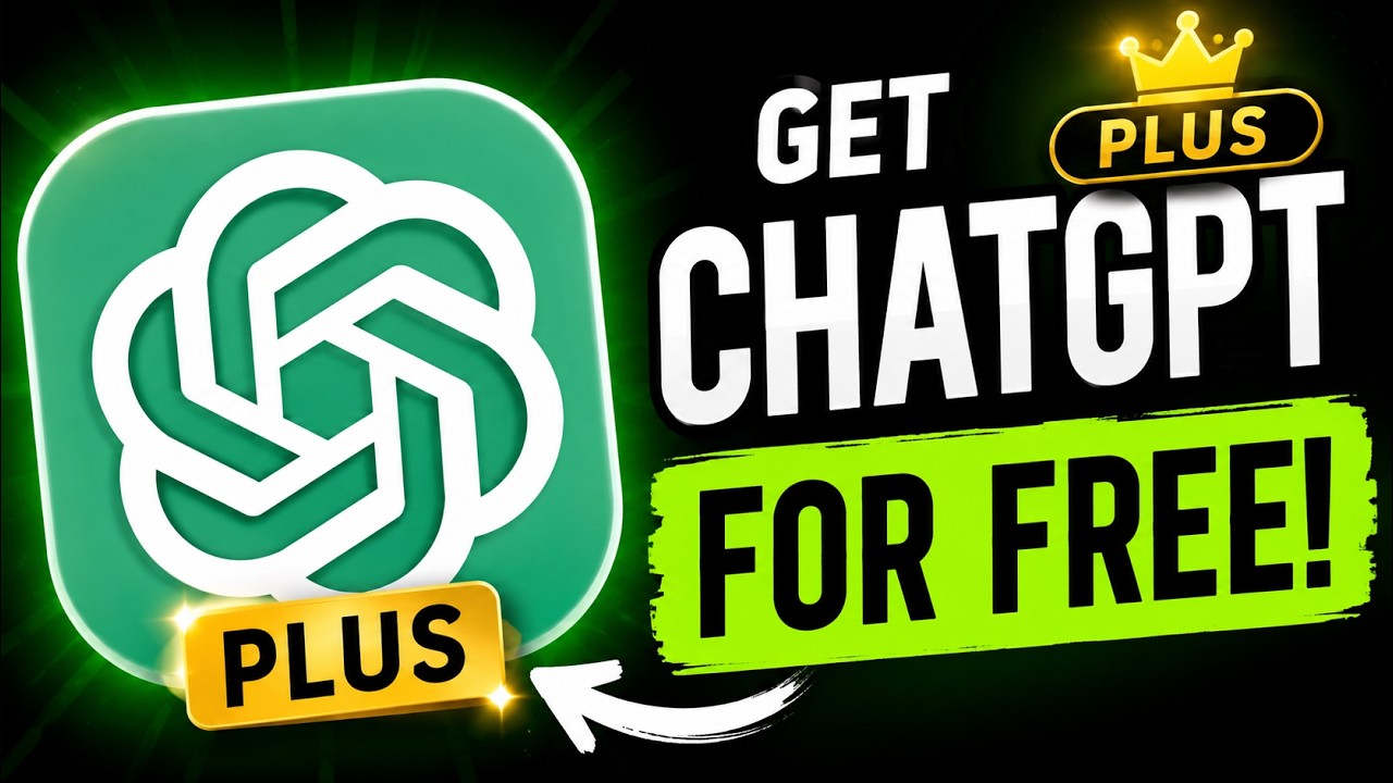 Как получить ChatGPT Plus БЕСПЛАТНО (100% легальный способ)