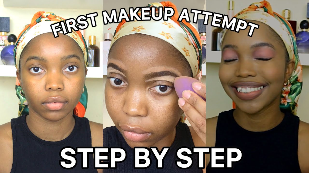 Beginner Makeup: My First Attempt! Makeup Tutorial By @theodamari