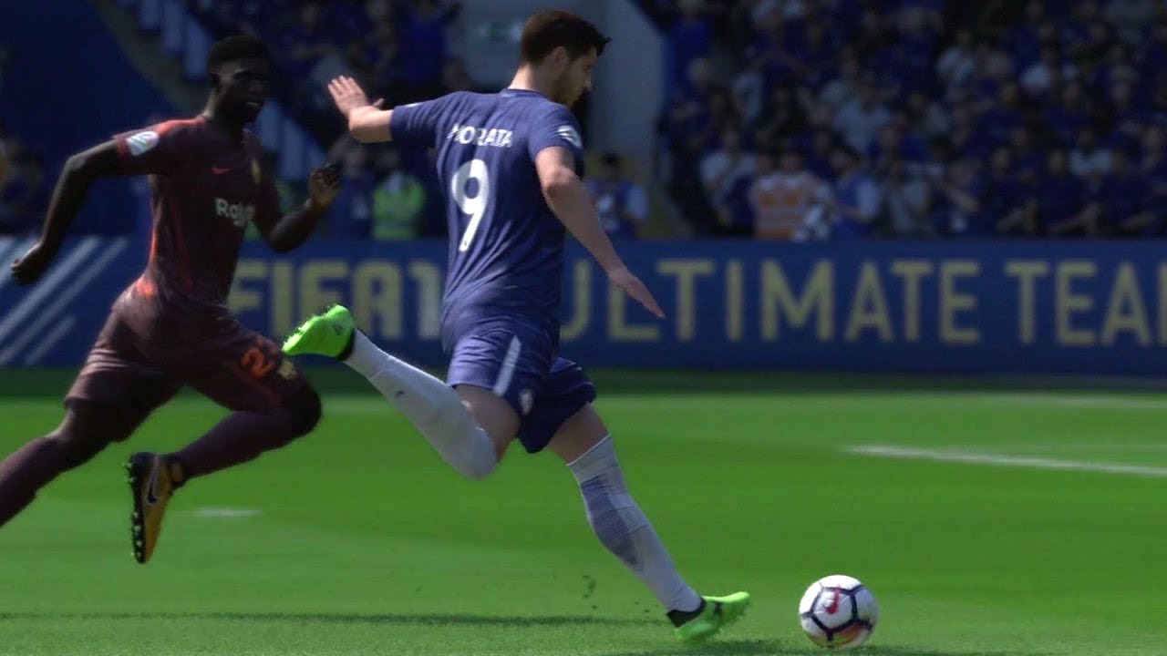FIFA 18 - Chelsea vs FC Barcelona - Gameplay (HD) [1080p60FPS]