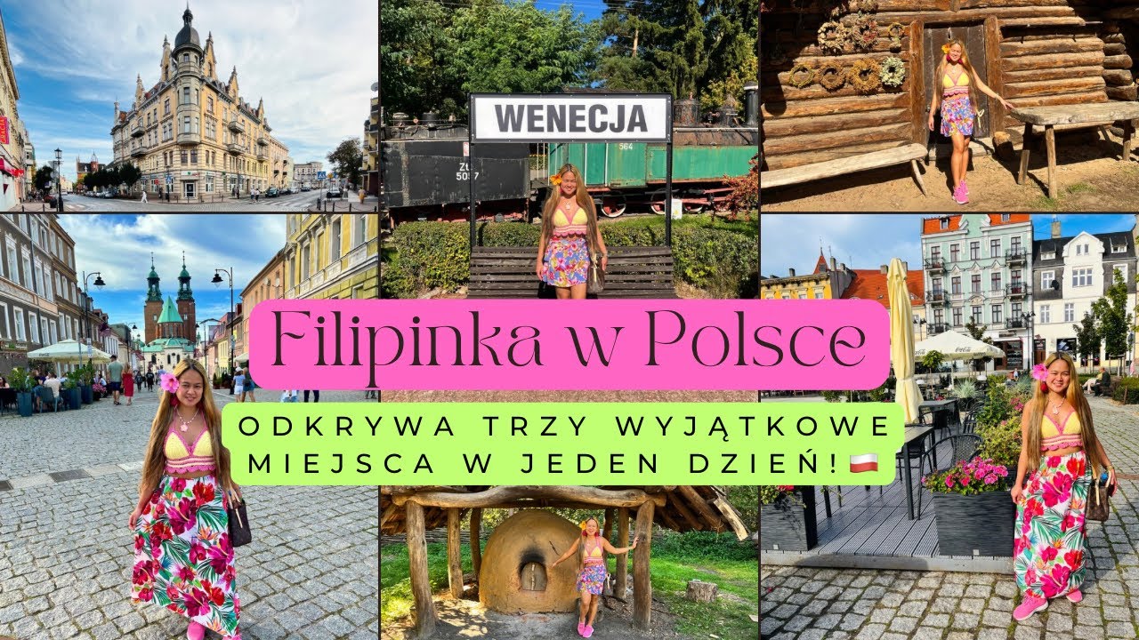 Filipinka w Polsce odkrywa TRZY wyjątkowe miejsca w JEDEN dzień!🇵🇱