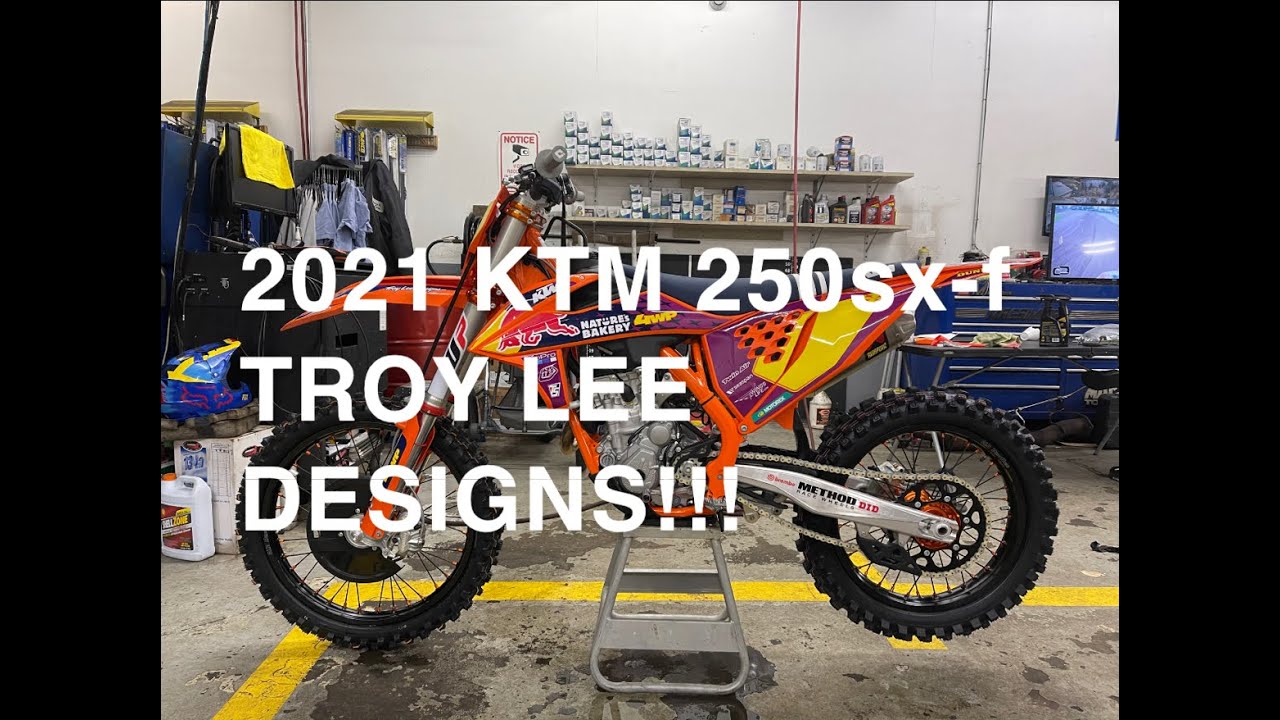 2021 KTM 250sx-f Troy Lee Designs Review