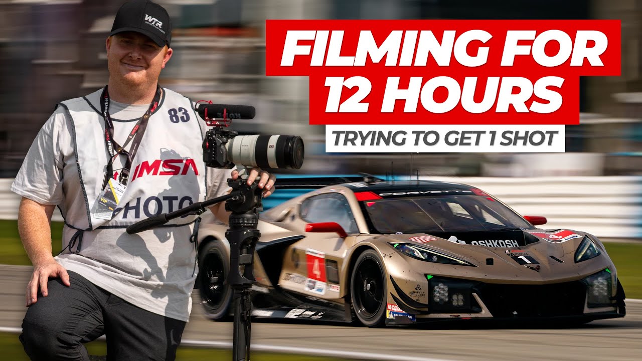 Filming Race Cars for 12 Hours Straight in Sebring [VLOG]
