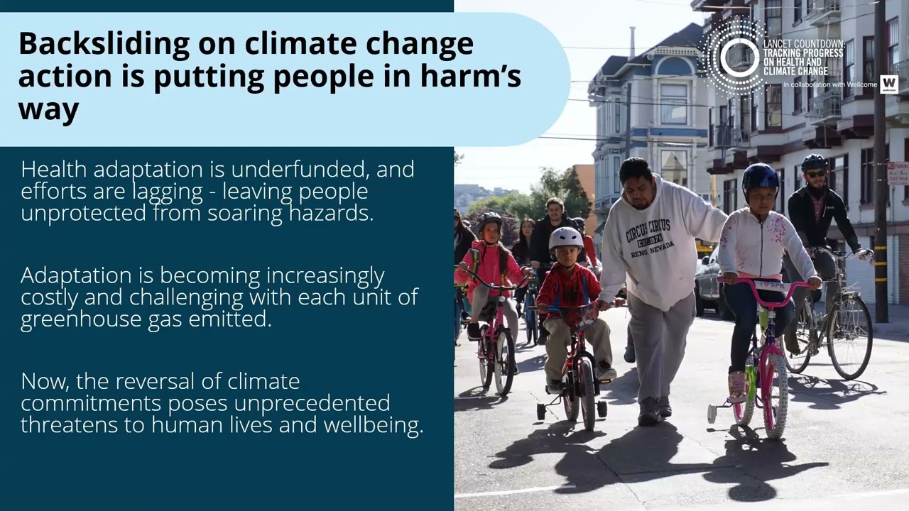 Debrief for health professionals: Insights 2025 Lancet Countdown on health and climate change (POR)