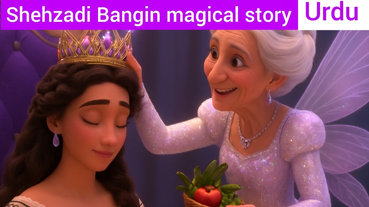Shehzadi Bangin 👑 in urdu| Sabzi Bechne Wali Shehzadi ✨ | Magical Urdu Fairy Tale|Tale of Dreams