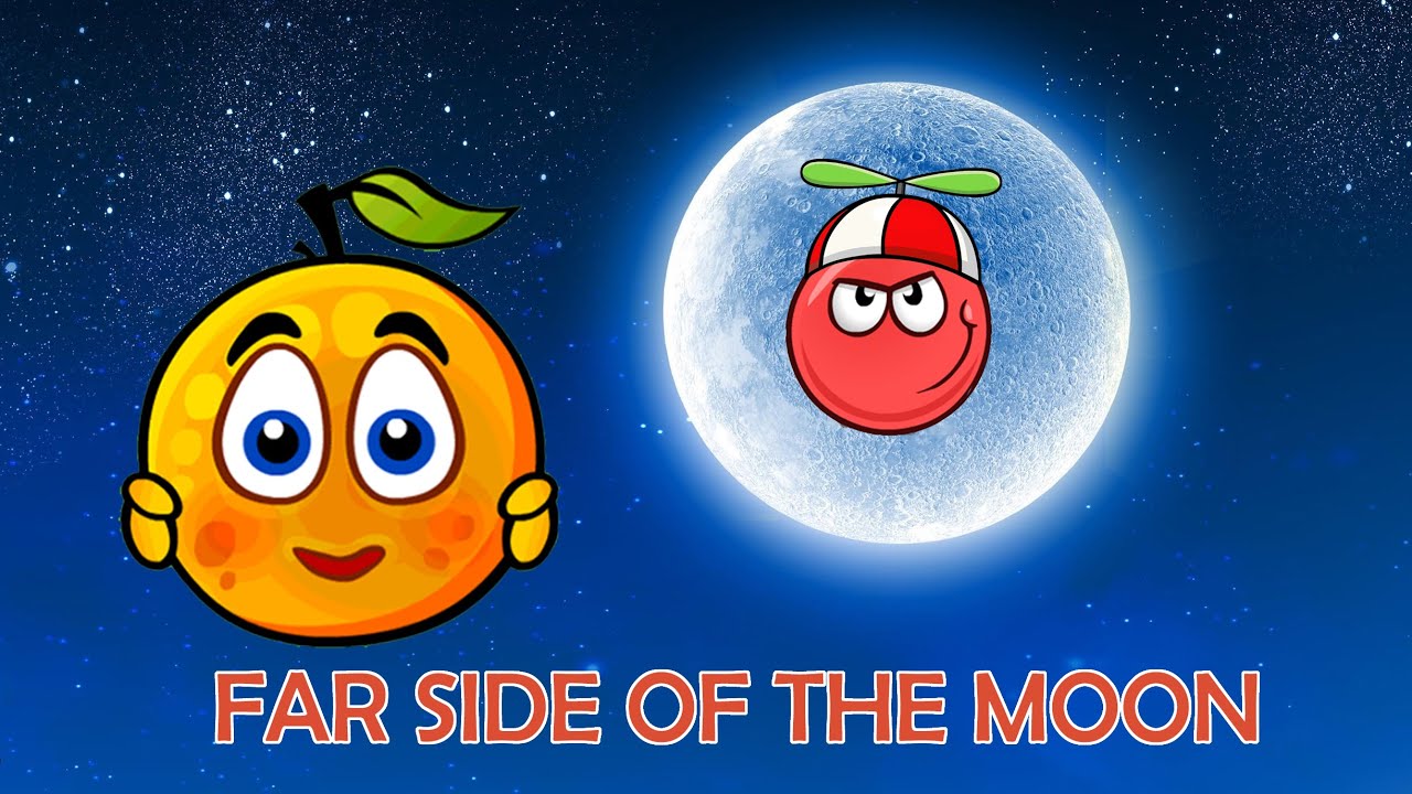Red Ball 4 Orange Ball Far Side of the Moon challenge