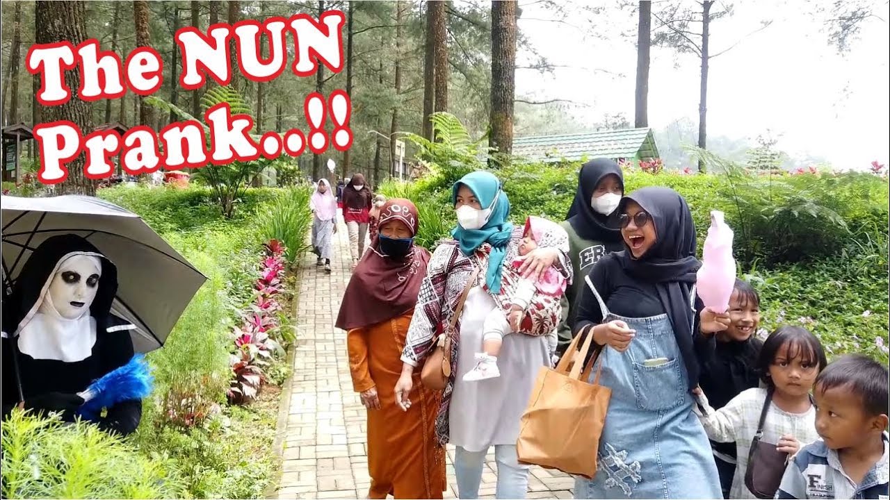 Hantu Valak Guys...!! The nun prank