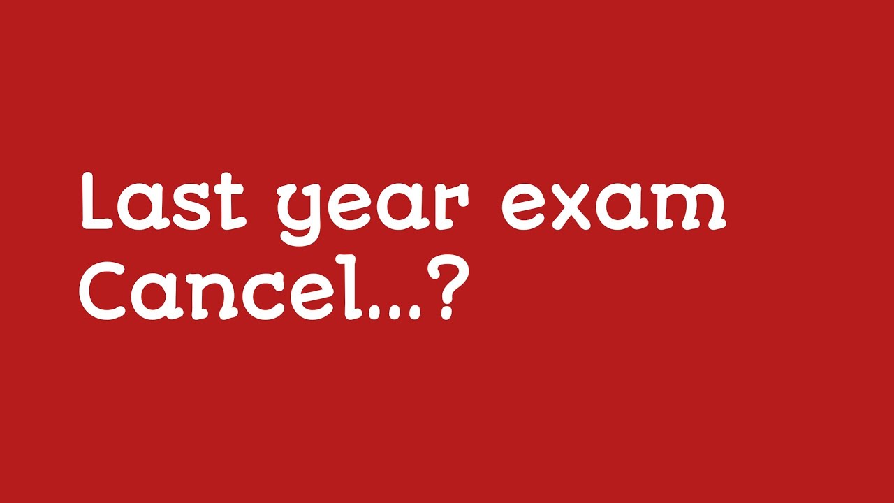 Final year Exam cancel ..? Final decision by cm Uddhav Thackeray .