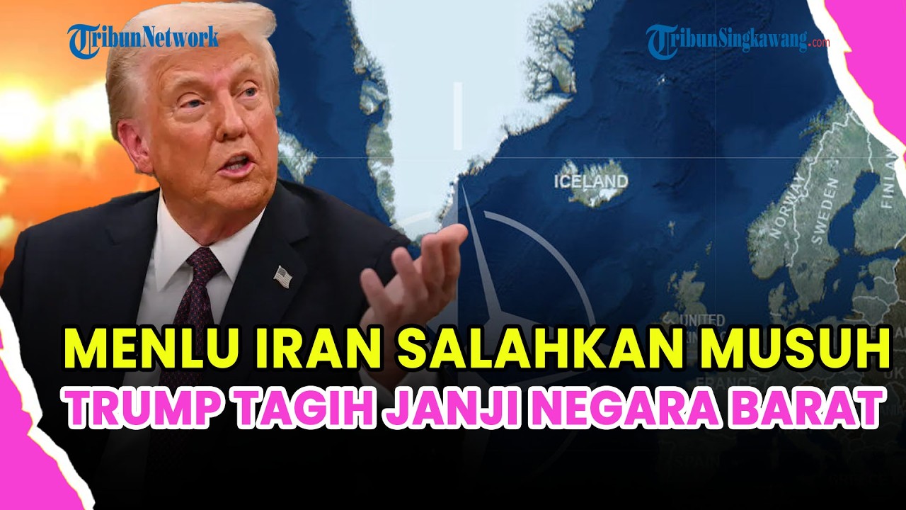 🔵 PANAS! DONALD TRUMP DESAK BARAT BANTU AS, ABBAS ARAGHCHI TUDING PIHAK LAWAN