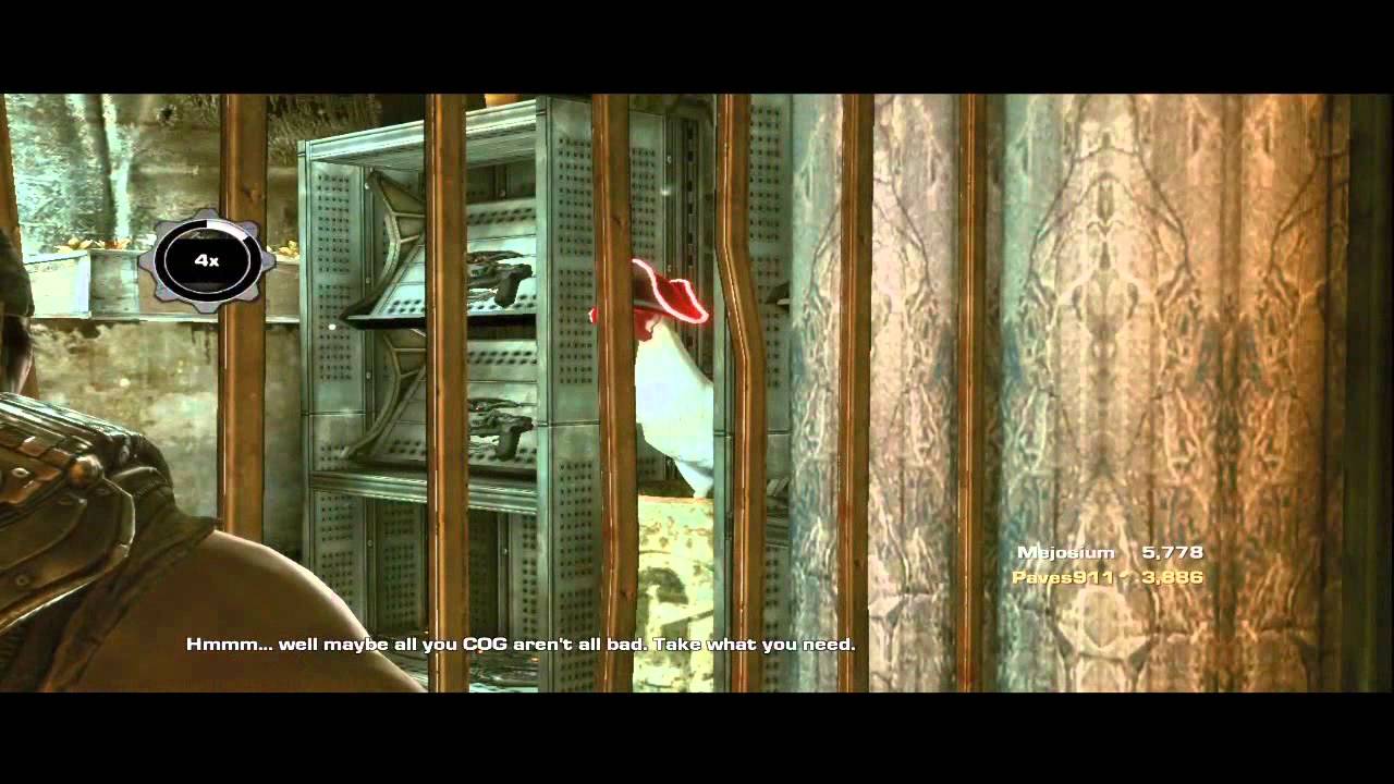 Gears of War 3 Easter Egg Compilation + Tutorial