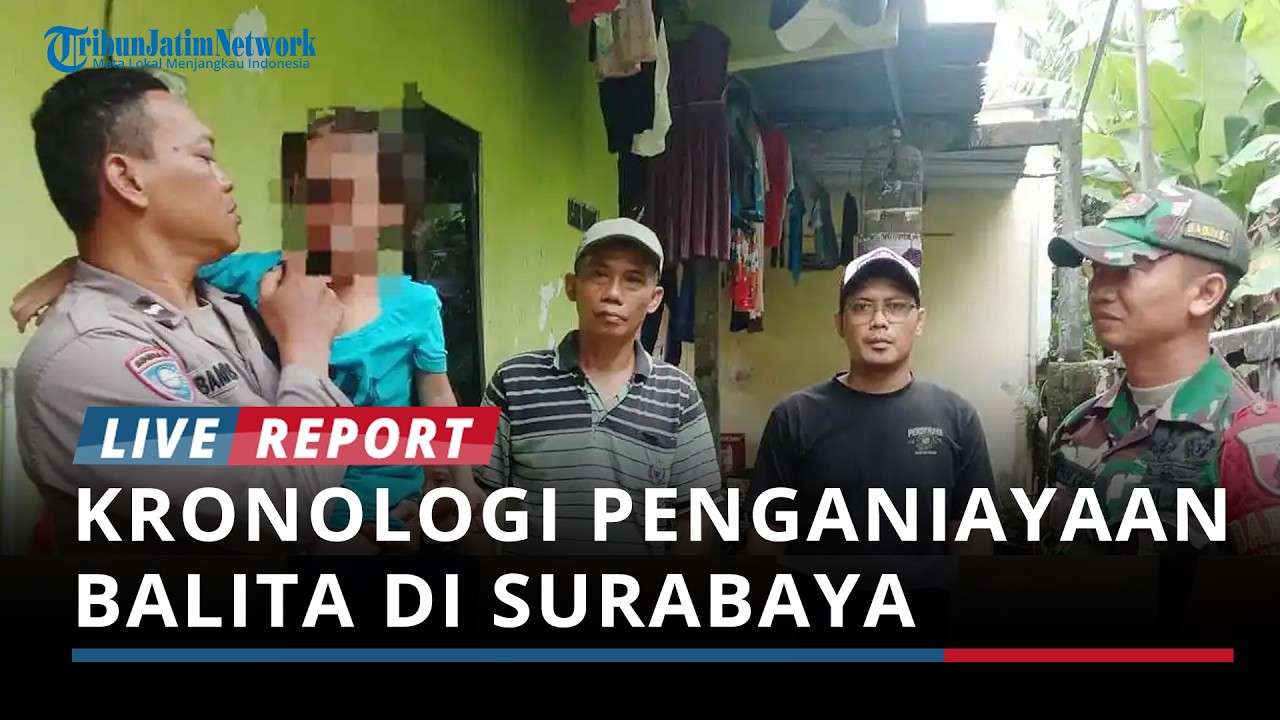 Balita di Surabaya Jadi Korban Penganiayaan oleh Tante dan Paman, Korban Dilempar dan Dikunci