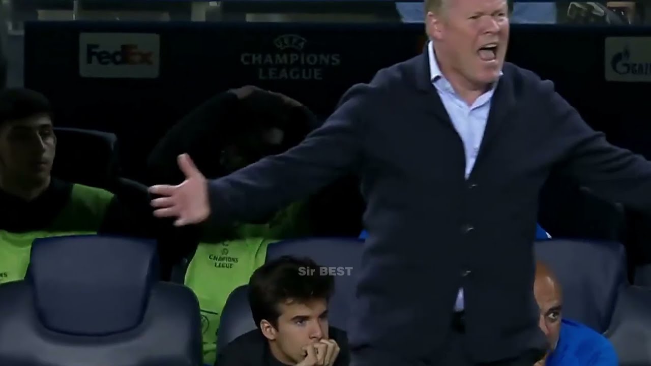 Fati waste opportunity►Koeman crazy | UCL 1080p HD