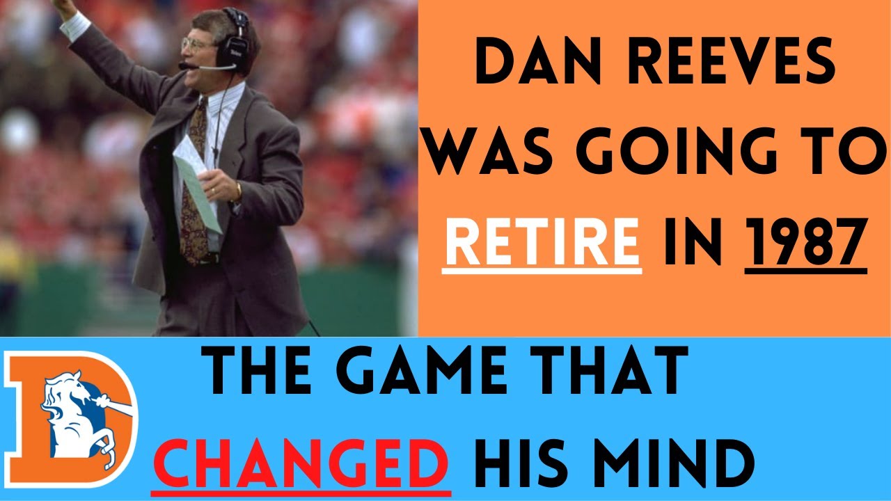 The GAME That SAVED Dan Reeves' CAREER | Raiders @ Broncos (1987)