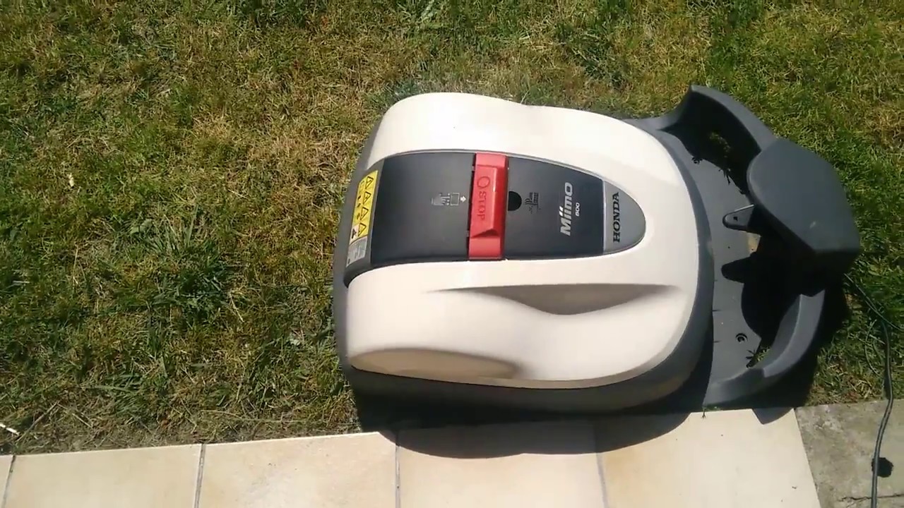 demo robot de tonte HONDA MIIMO