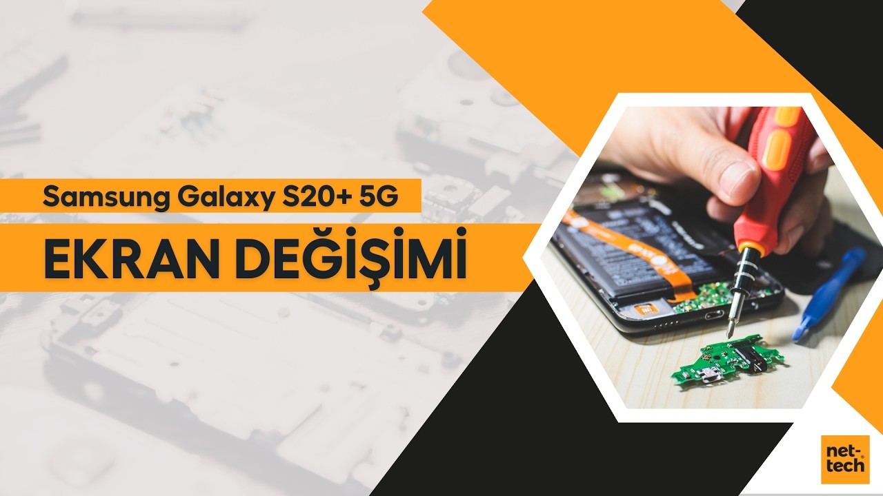 Samsung Galaxy S20+ 5G Ekran Değişimi 📱| Onarım Süreci #samsung #screenreplacement #howtomake #tech