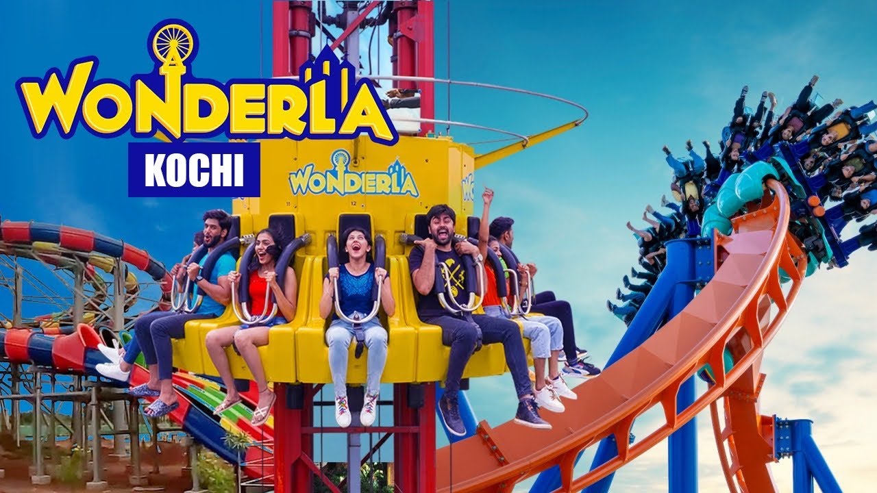 Wonderla amusement park Kochi | Wonderla water theme park |