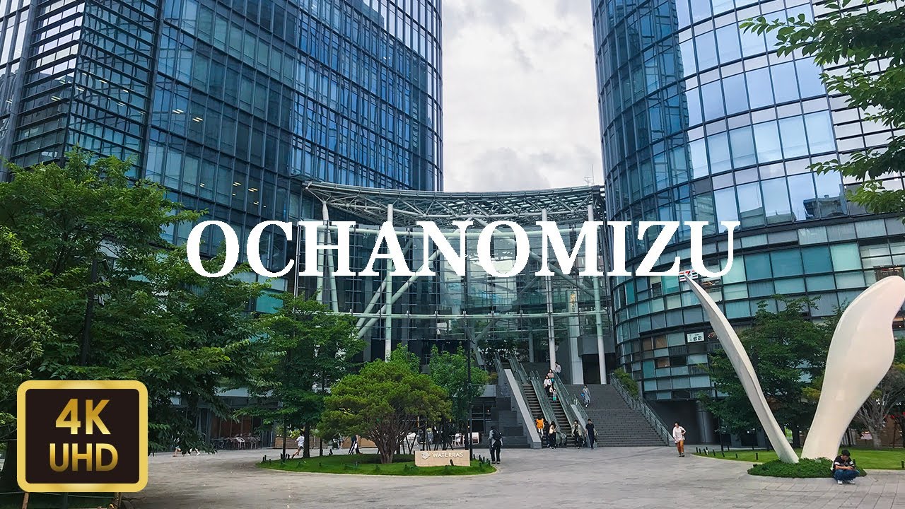 御茶ノ水を散歩 Walk around Ochanomizu【4K】【July 2019】