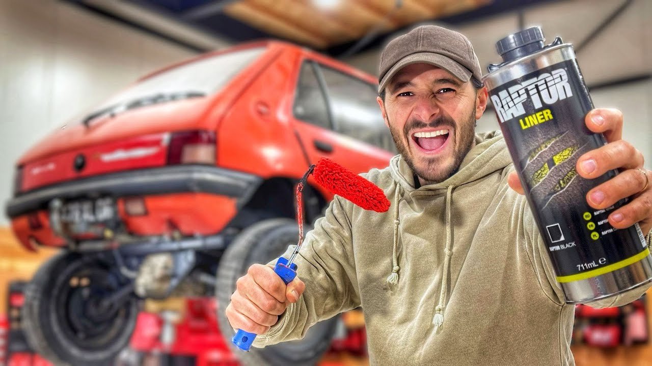 Je RAPTORISE ma 205 4X4 au ROULEAU ! (ultra solide)
