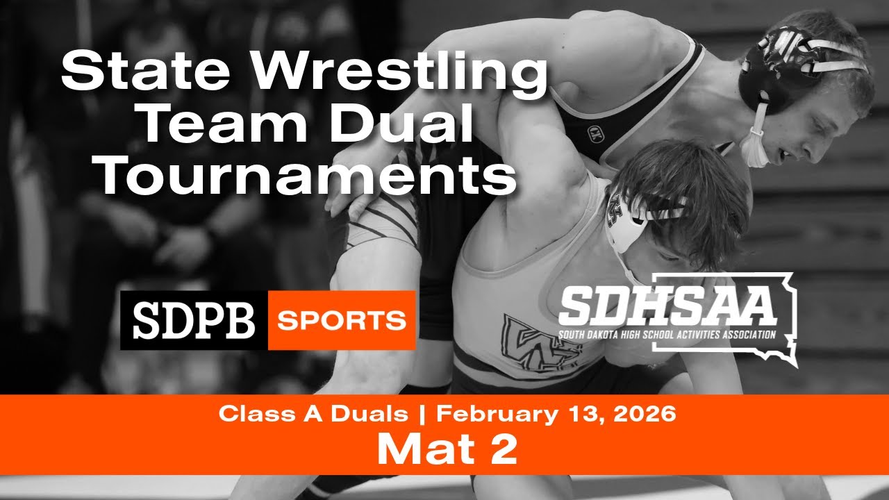 SDHSAA Class A Team Dual Wrestling  - Mat 2 | 2026-02-13