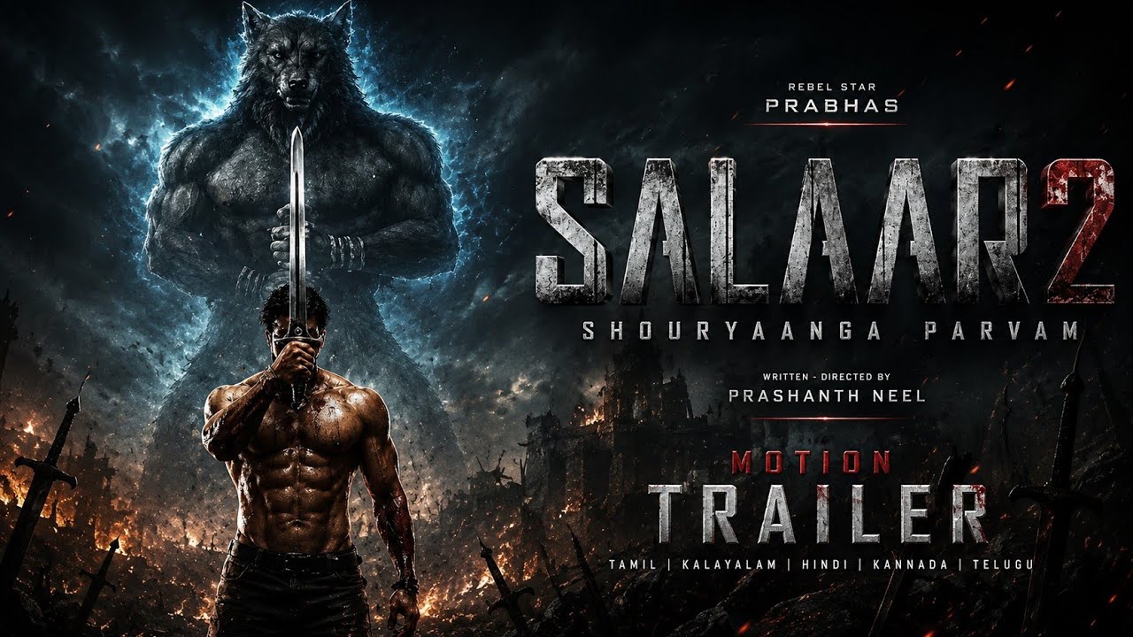 SALAAR 2 Official Trailer | Prabhas | Yash | Prashanth Neel | Prithviraj Sukumaran