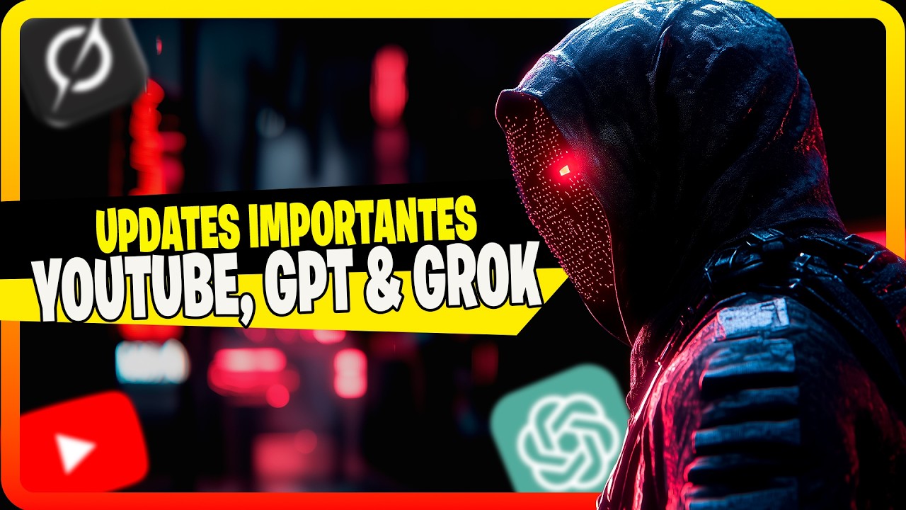 Atualizações do YouTube Studio, GPT-5.4 Thinking e Grok - Resumão da Semana