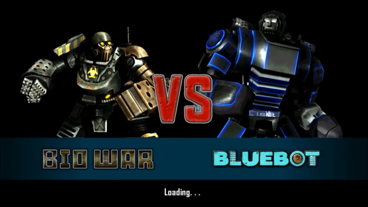 Real Steel WRB OLD SCHOOL Bio War Vs Bluebot (Round 2)