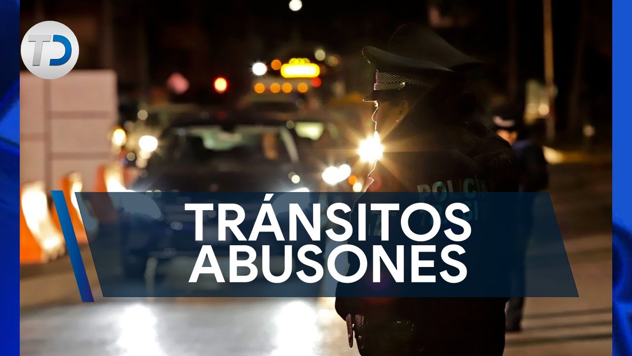 Tránsitos que agredieron a conductor son dados de baja