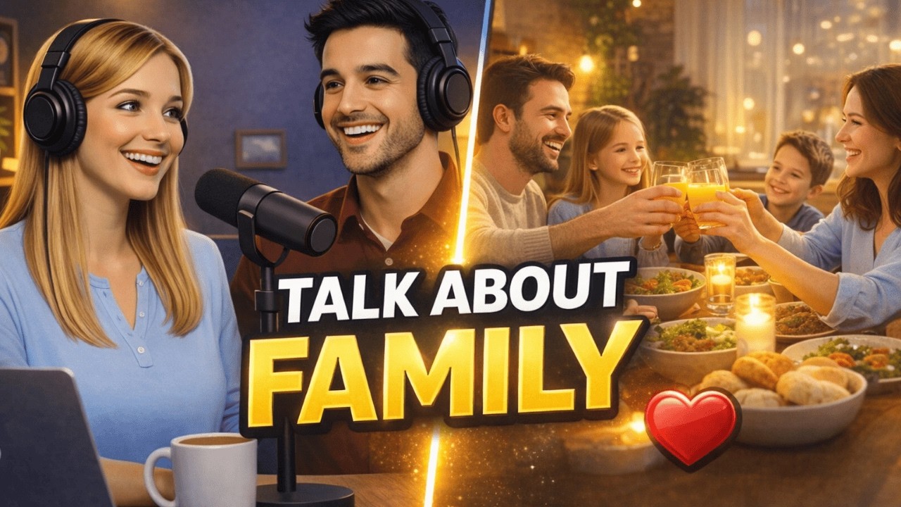 Speak English About Family Easily | Real Life Conversation for Beginners (Slow & Clear)