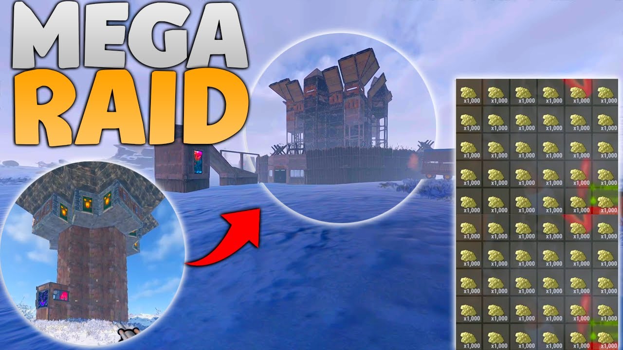 FIZEMOS O MELHOR RAID DA SEMANA NO RUST (parte 4)