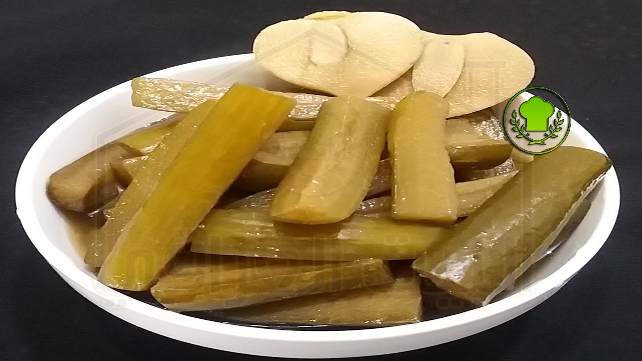 طرشي الخيار الطريقة السريعة . اسرع طريقة لعمل المخلل