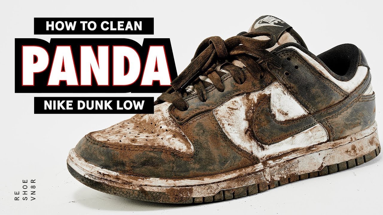 How To Clean The Most Popular Sneaker | PANDA DUNKS