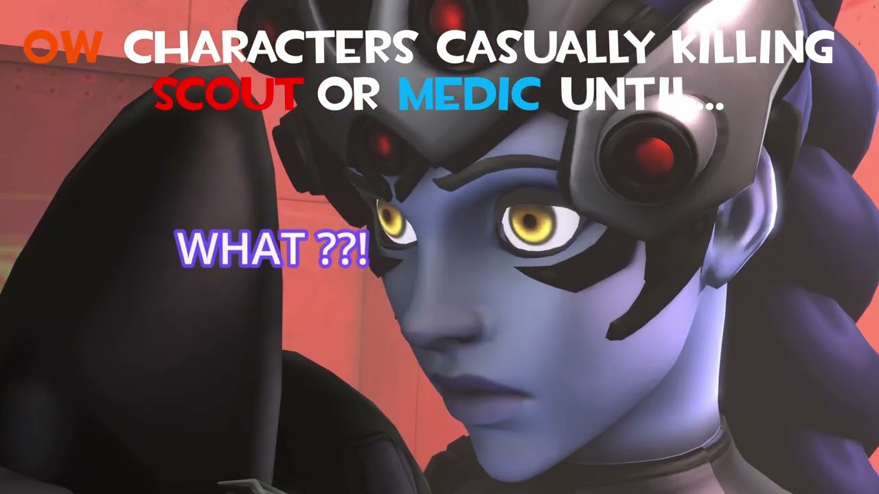 [SFM] Overwatch characters cassually killing Scout or Medic until...