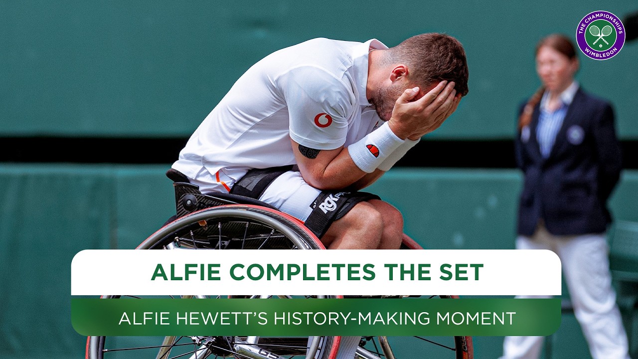ALFIE HEWETT MAKES HISTORY! | Winning Moment and Celebration | Final | Wimbledon 2024