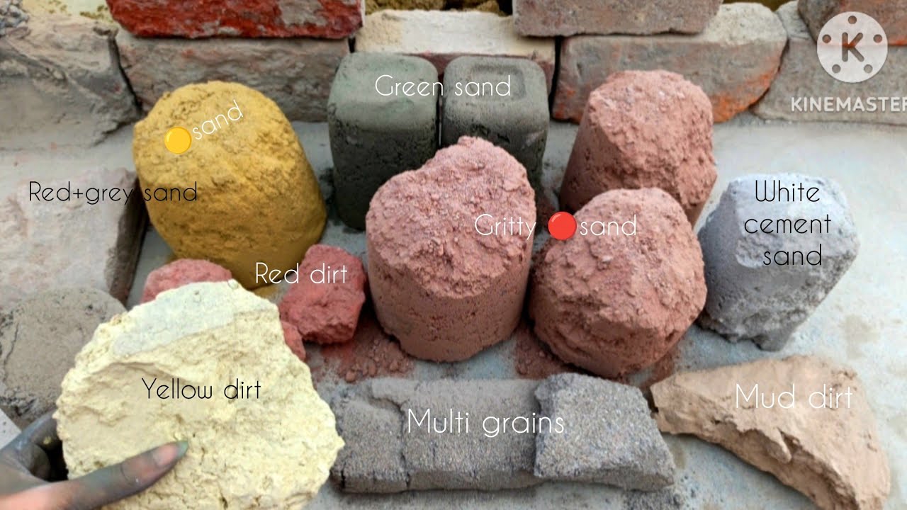 Different dusty textures crumble dry in clay pot 🤤💯