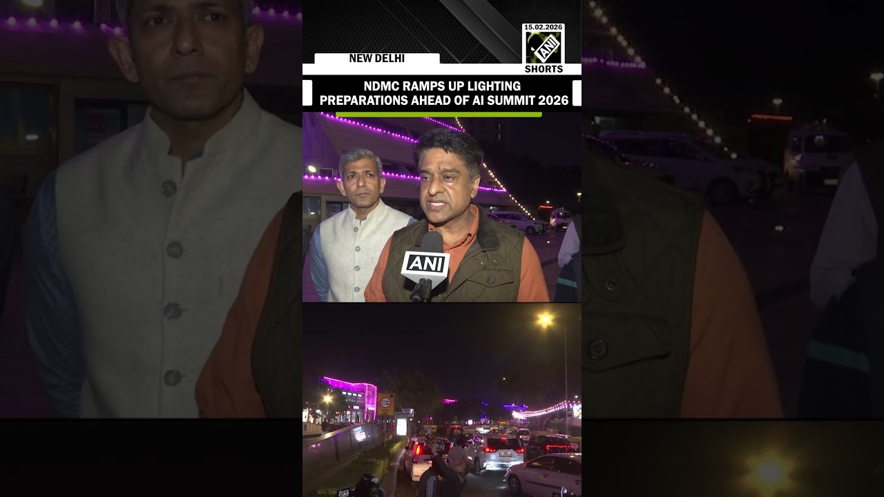 NDMC enhances lighting arrangements across area before upcoming summit