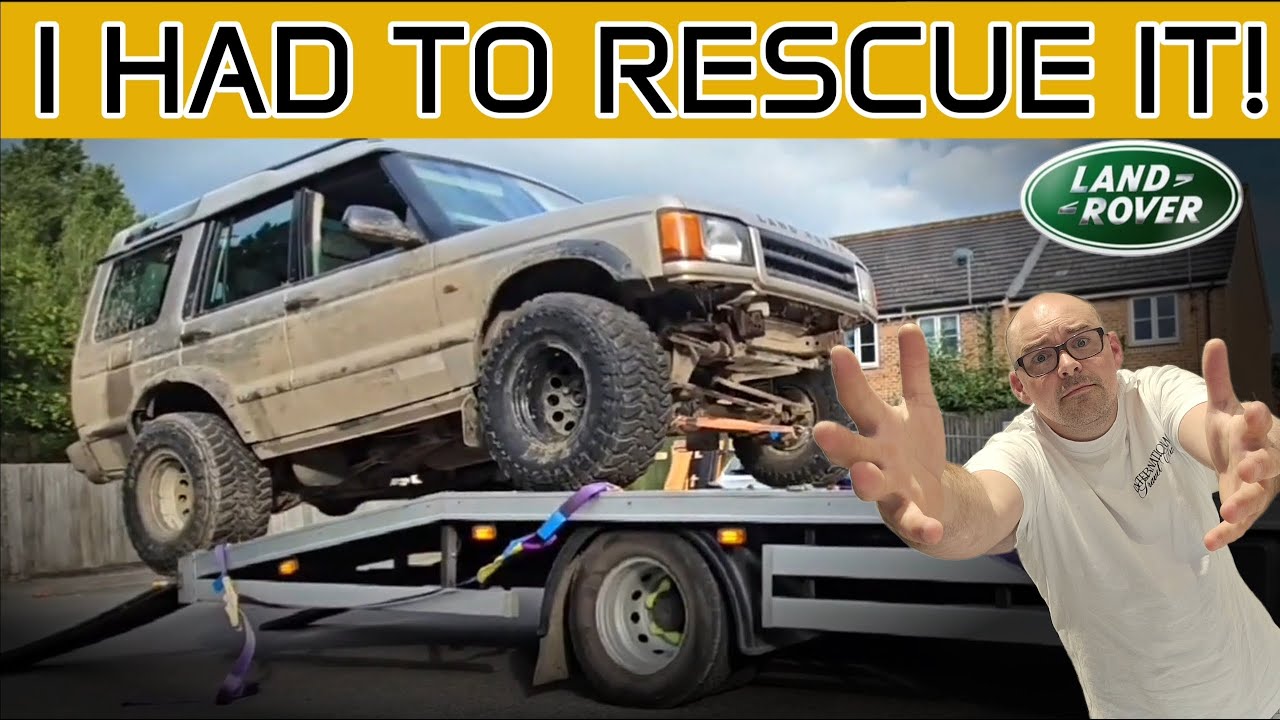 ПОЧТИ РАЗБИТ! Я как раз вовремя выкупил свой старый Land Rover.